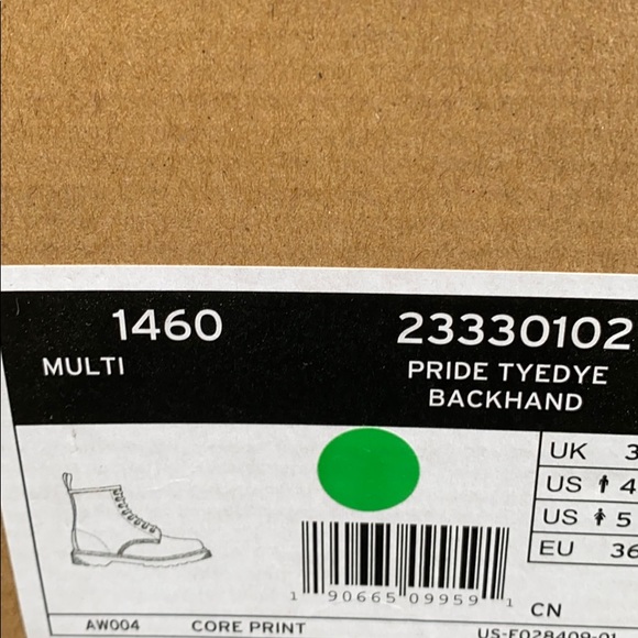 🔥DR. MARTENS 1460 PRIDE TIE-DYE PRINT NWT - Picture 11 of 12